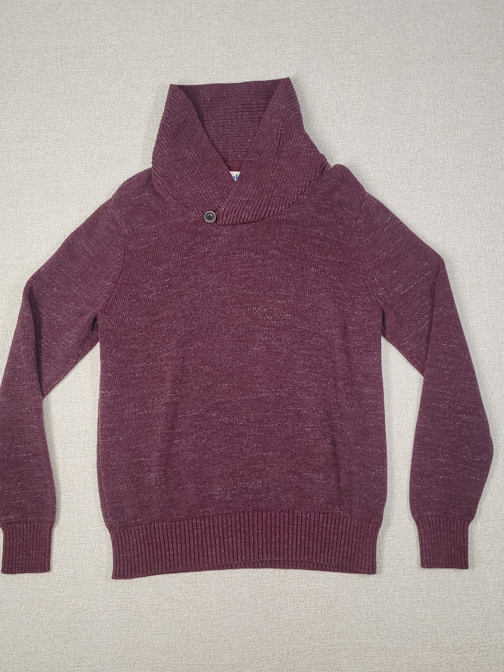 urban pipeline Men's Turtleneck Sweater - Burgundy